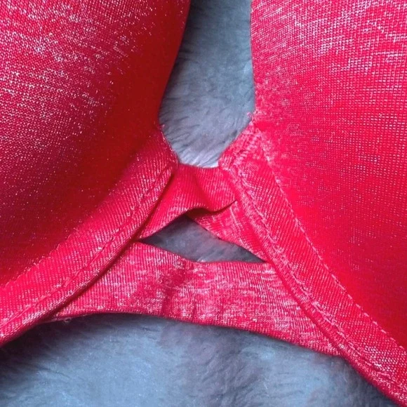 Victorias Secret Size 34B Perfect Shape Bra Pink Space Dye Heathered Underwire - Picture 5 of 11